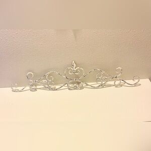 Shabby Chic Wrought Iron Wall Decor/Door Topper